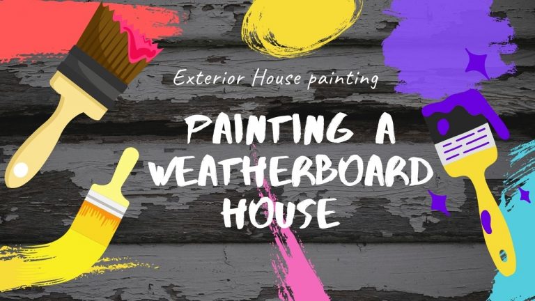 Painting Weatherboard Houses